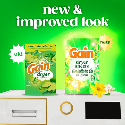 Gain Original Scent Tumble Dryer Sheets 240