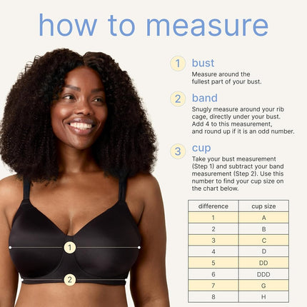 Playtex Women's Balconette Underwire, Plus-Size Bras Available, Full Coverage, Moisture-Wicking, 4802 T-Shirt, Heirloom White, 36C