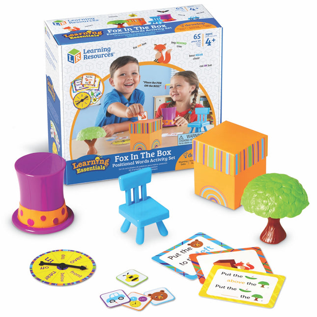Learning Resources Fox in the Box, Ages 3+, Positi