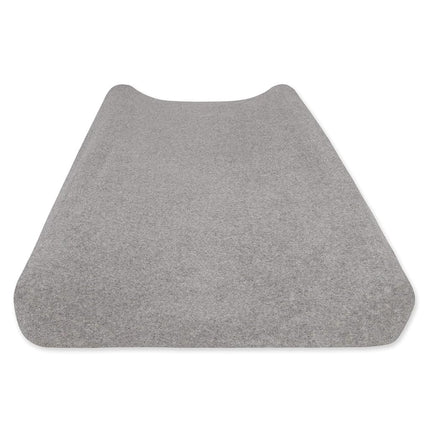 Housse de matelas à langer Burt's Bees Baby en tricot éponge biologique, gris chiné