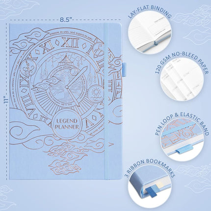 Legend Planner - Periwinkle A4 Weekly & Daily Goal Journal
