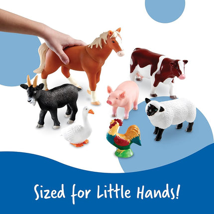 Learning Resources Jumbo Farm Animals