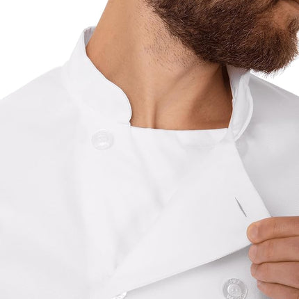 Veste de Cuisinier Homme Le Mans Chef Works, Blanc, TXXS