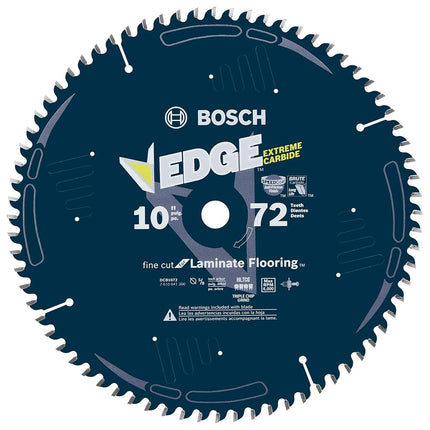 Bosch DCB1072 Daredevil 10-Inch 72-Tooth Laminate 