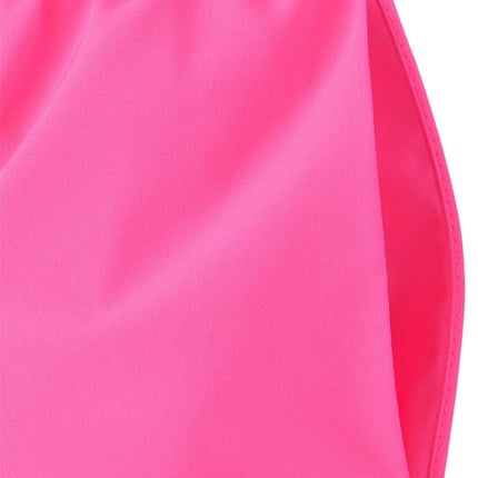 The Children's Place Girls' Athletic Pull on Shorts, Neon Peony, X-Large