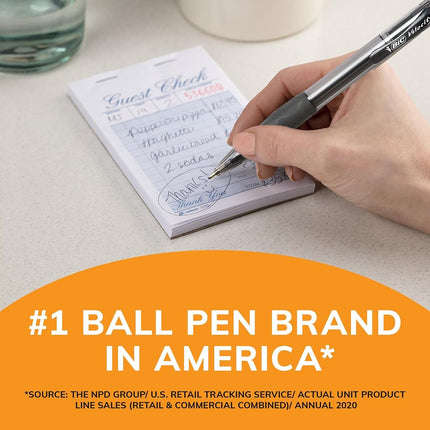 BIC Velocity Bold Retractable Ballpoint Pen, Bold Point (1.6mm), Black, 36-Count
