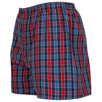 Gildan Men's Underwear Boxers, Multipack Shorts, Navy/Red Assorted (5-Pack), S (Pack of 5)