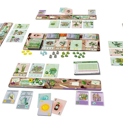 Buffalo Games Planted Nature Board Game: Strategy for All Ages, 4 Players, Ages 13+