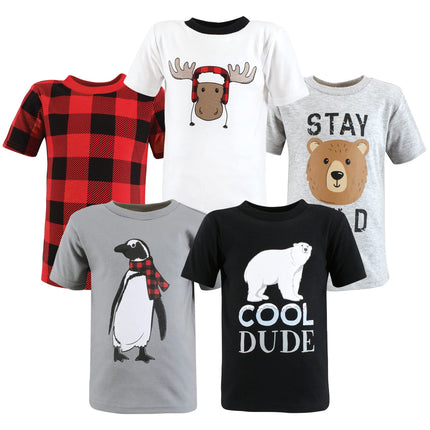 Hudson Baby Unisex Baby Short Sleeve T-Shirts, Win