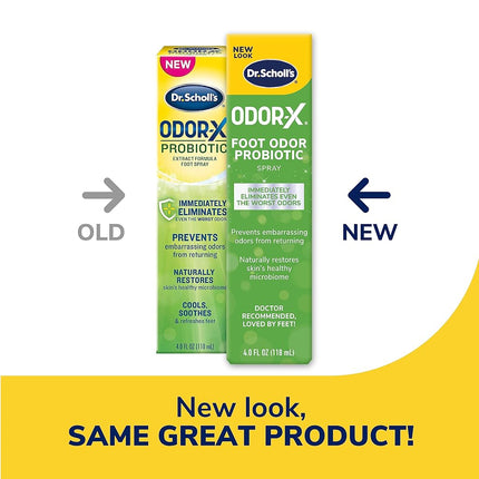 Dr. Scholl’s® Probiotic Extract Formula Foot Spray 4oz