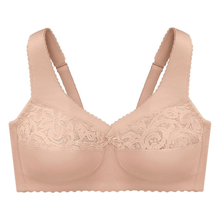 Glamorise MagicLift Cotton Support Wirefree Bra 1001 (Women's & Women's Plus)