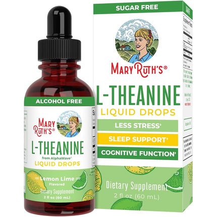 MaryRuth's L Theanine 200mg Liquid Drops | L-Thean