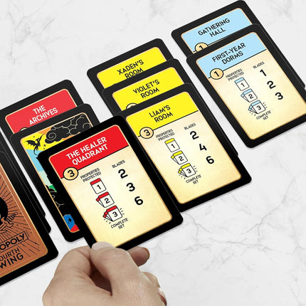 Monopoly Deal Fourth Wing Edition Game in Collectible Tin Box | Officially Licensed Card Game Inspired by the Empyrean Series | 2-5 Players I Ages 8+