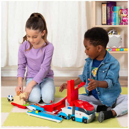 Paw Patrol, Launch’N Haul PAW Patroller, Transforming 2-in-1 Track Set for True Metal Die-Cast Vehicles