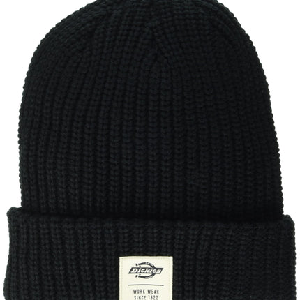 Dickies Mens Cuffed Fisherman Beanie, Black, One S