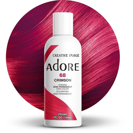 Adore Semi Permanent Hair Colour 118 ml, Crimson