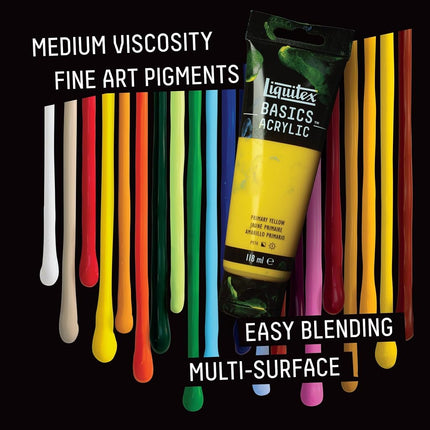 Liquitex 4332380 Basics Acrylic Paint 32-Ounce Jar, Ultramarine Blue