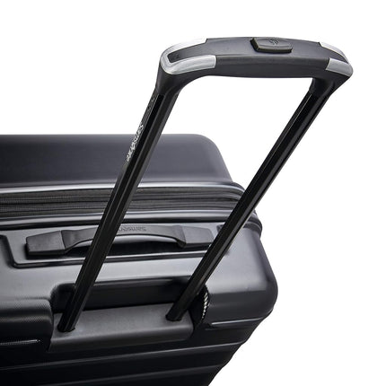 Samsonite Unisex Omni 2 Hardside Expandable Luggage with Spinner Wheels, Midnight Black, 2-Piece Set (Carry-on/Medium), Omni 2 Hardside Expandable Luggage with Spinner Wheels