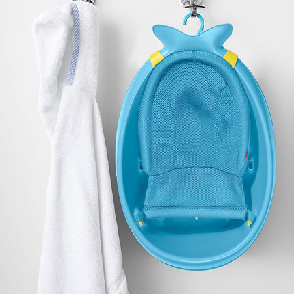 Skip Hop 235465 Moby Smart Sling 3-Stage Baby Bath Tub, Blue