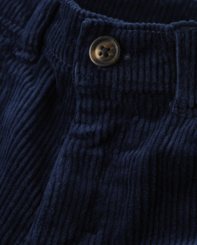 Pantalones de pana sin cierre para niños y bebés Gymboree, pana azul marino, 2T