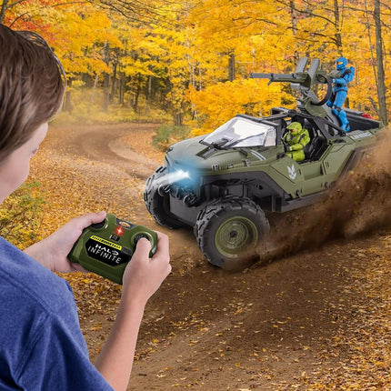 NKOK Halo® Infinite Radio Control (2.4 GHz, Turbo Boost), Battle Hog UNSC Warthog (MC & Spartan Mark VII)