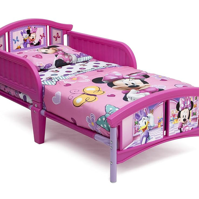 Delta Children Plastic Toddler Bed, Disney Minnie Mouse by Delta Children