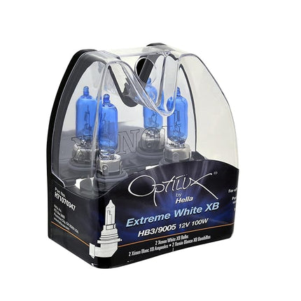Optilux 9005 XB Series HB3/9005 12V/100W Xenon White Halogen Bulb Set