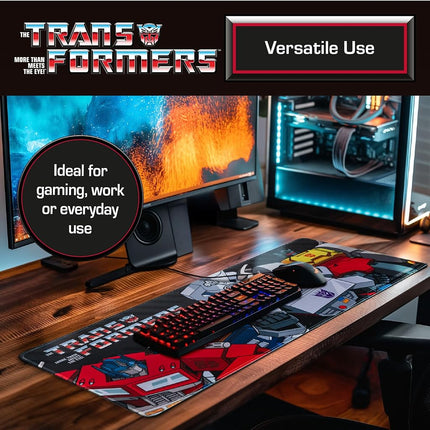 Transformers Jumbo Desk Mat, Computer Gaming Mouse Pad 70 x 30 cm