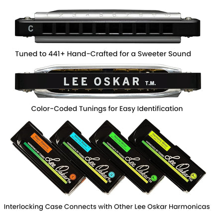 Lee Oskar Major Diatonic Harmonica - Key of Bb