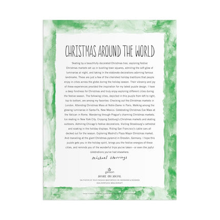 Michael Storrings Christmas Around The World 1500 Piece Puzzle