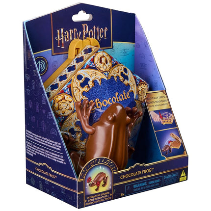 Wizarding World Harry Potter, Interactive Chocolate Frog Toy, Jumps & Leaps with Sound Effects, Kids Toys for Girls & Boys Ages 6 and up