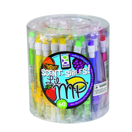 Raymond Geddes Scent-Sibles Lil MP Scented Mechanical Pencils (Pack of 60),Orange