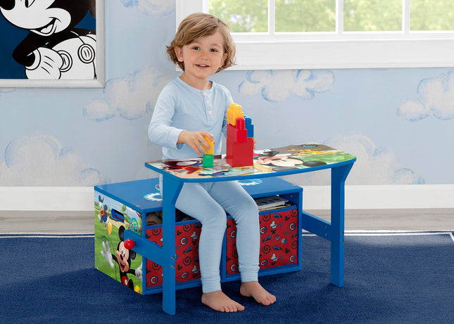 Delta Children Kids Activity Bench, Disney Mickey Mouse