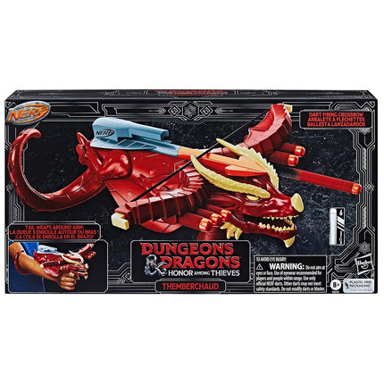 Nerf Dungeons & Dragons Themberchaud Dart Crossbow, 6 Elite Darts, D&D Outdoor Games, Blaster Toys, Ages 8 & Up