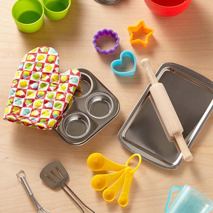 Melissa & Doug Let's Play House Baking Play Set (Pretend Play Kitchen Accessories, 20 Pieces)