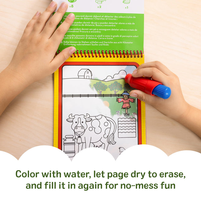 Melissa & Doug On the Go Water Wow! Reusable Water-Reveal Activity Pad - Farm
