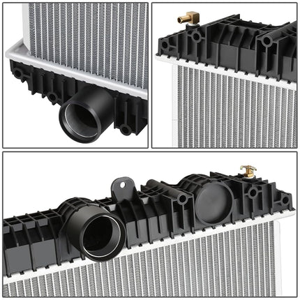 DNA MOTORING OE Style 3-Row Aluminum Cooling Radiator Compatible with 97-98 Ford LT9522 LT9501 AT9522 / 03-07 Freightliner FLD132 Classic XL / 99-07 Sterling Truck A9500 LT9500,OEM-RA-FL-003
