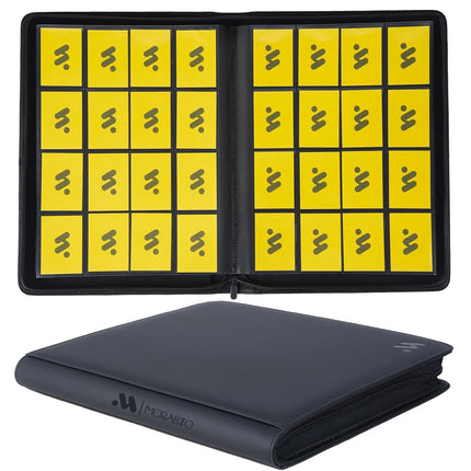 MORABTO Card Binder 16 Pocket, Holds up to 1408 Ca