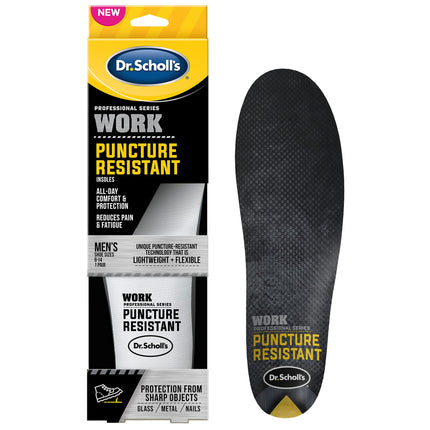 Dr. Scholl's Men's Shoe_Insert, Puncture Resistant