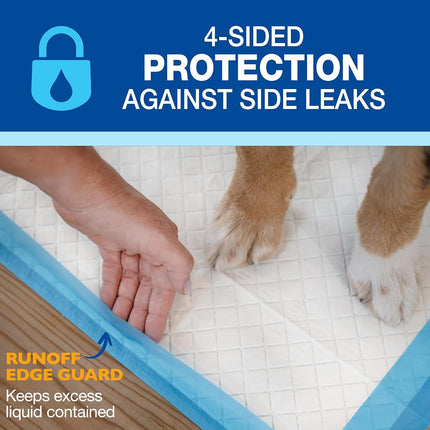 Four Paws Wee-Wee Superior Performance Pee Pads for Dogs - Dog & Puppies, with 6-Layer Leak Proof Technology, for House Training – Extra Large, 71cm x 86cm (28" x 34"), (21 Count)