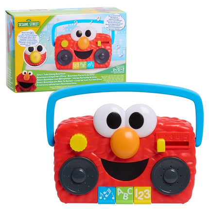 Just Play Sesame Street Elmo Take Along Boombox wi