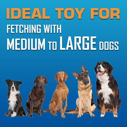 Jouet pour chien d'extérieur Nerf Dog Atomic Flyer, disque volant de 25,4 cm pour chien, jouet en caoutchouc pour chiens moyens et grands, orange