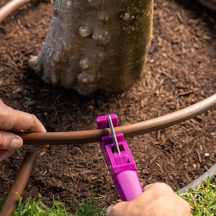 Rain Bird TC/1PKS Drip Irrigation Tubing Cutter, Cuts of Drip Tubing up to 3/4”, Purple