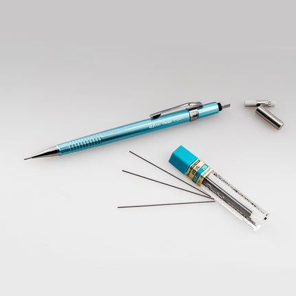 Sharp Mechanical Pencil (0.7mm) Metallic Barrels, Assorted Barrel Colors, 2-Pk (P207MBP2M1)