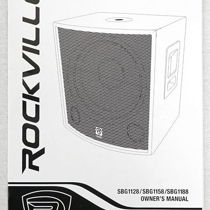 Rockville SBG1128 12-Inch 600 Watt Passive Pro DJ Subwoofer, MDF Cabinet/Pole Mount