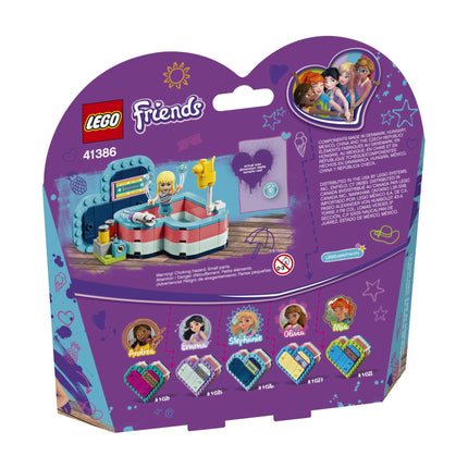 Lego Friends 41386 - La boîte cœur d'été de Stéphanie (95 pièces)