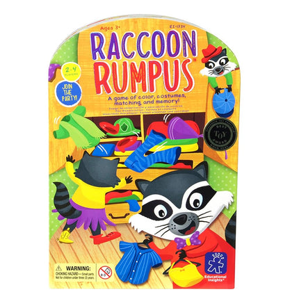 Educational Insights Raccoon Rumpus Game, Dice Rol