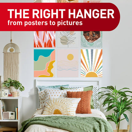Command Poster Hanging Strips, 136 Total Strips (17024-136ES)