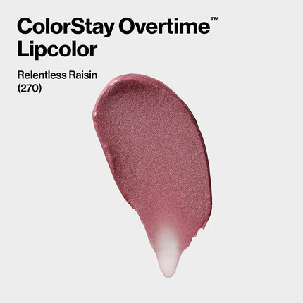 Revlon ColorStay Overtime Lipcolor, Relentless Raisin