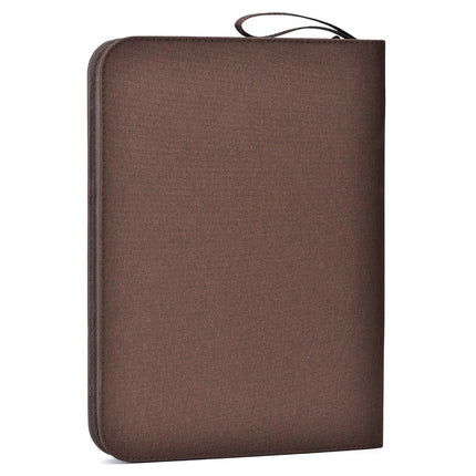 Lanxivi 48 Fountain Pen Case Coffee Organizer Bag,